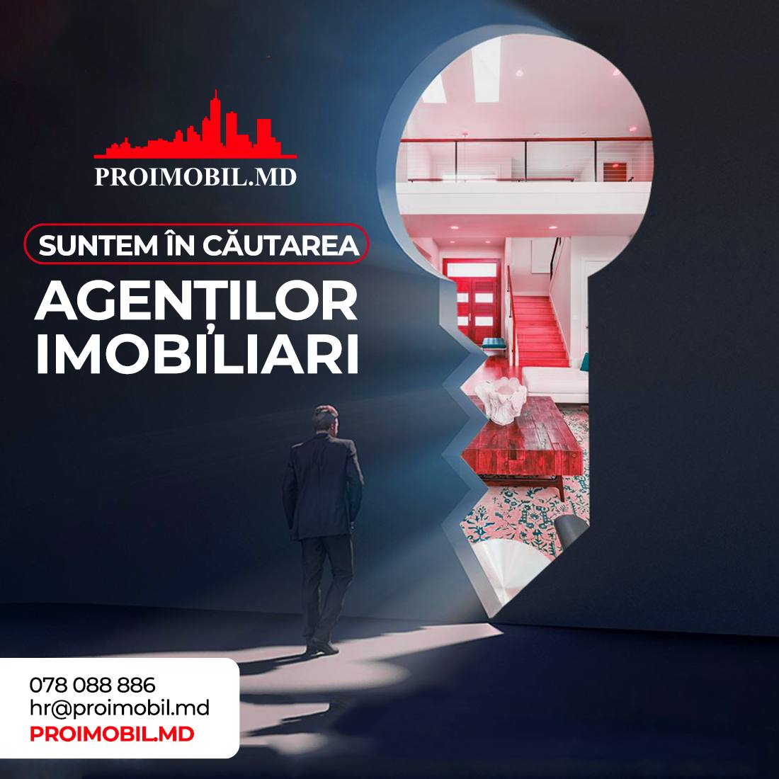 Recrutare agenți imobiliari (Concept 1)